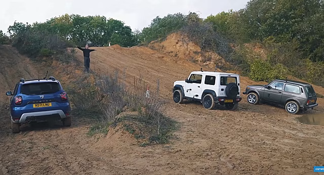 Внедорожник Suzuki Jimny зарекомендовал себя на фоне Dacia Duster и российской Lada Niva