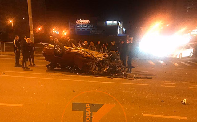 В Краснодаре в результате жесткого ДТП пострадал водитель