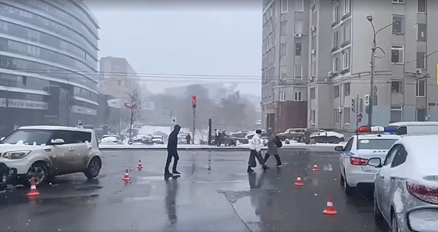Женщину госпитализировали после ДТП на перекрестке в Нижнем Новгороде
