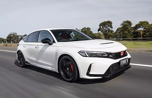 В Сети показали Honda Civic Type R 2023 года на официальных фотографиях с австралийской презентации
