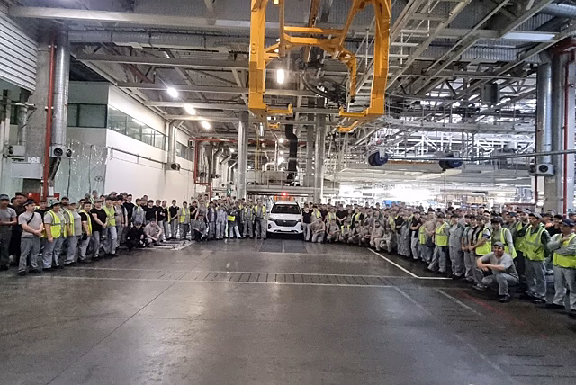 По конвейеру завода в Калуге прошел 1000-й кроссовер Haval M6