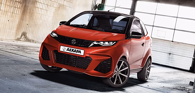 Aixam представила электрический хэтчбек eCoupe GTI на автосалоне в Париже