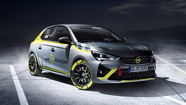 Opel сделал электрическую раллийную Corsa