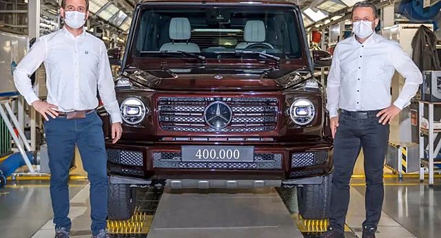 Mercedes выпустил 400-тысячный Mercedes-Benz G-Class