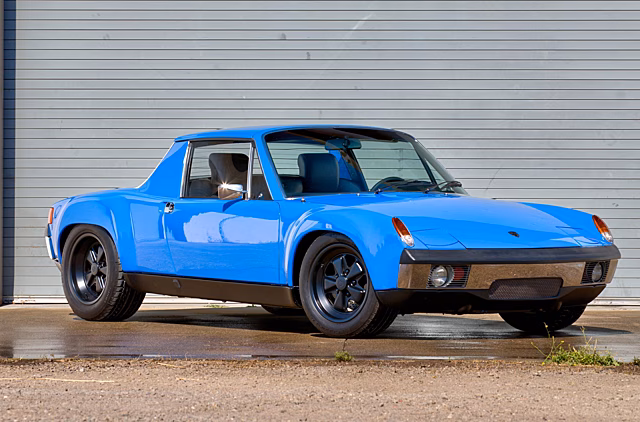 На торги выставлен оригинальный хотрод Porsche 914/6 с двигателем 993