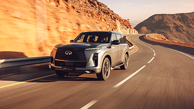 В Казахстане стартуют «белые» продажи нового Infiniti QX80