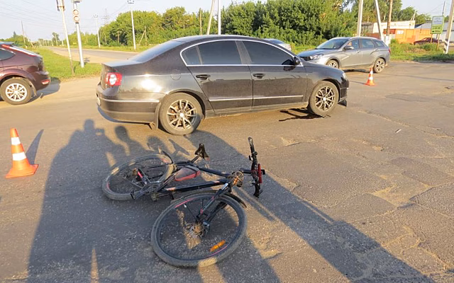 Рязанец ответит за аварию с велосипедистом на пешеходном переходе