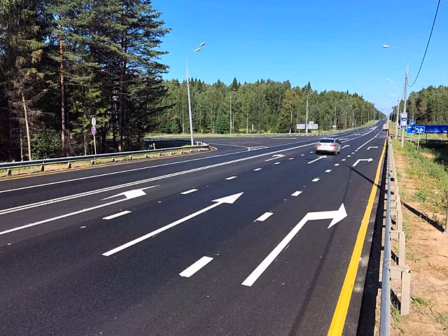 В Рузском районе отремонтируют  участок Московского большого кольца