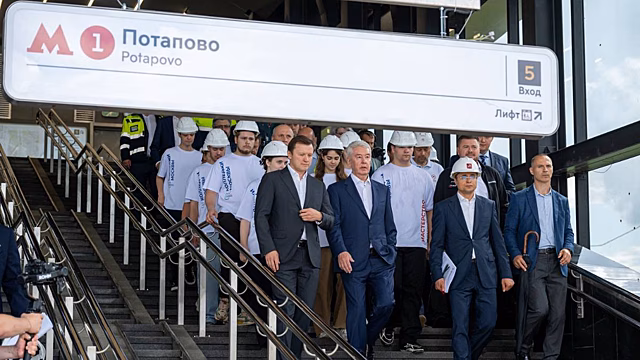 Пешеходная галерея свяжет станцию метро «Потапово» с остановкой наземного транспорта