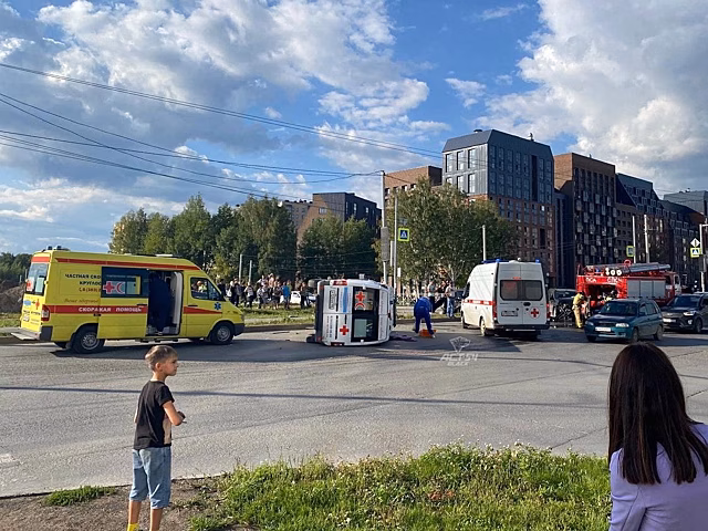 В Новосибирске стали известны подробности ДТП с каретой скорой помощи