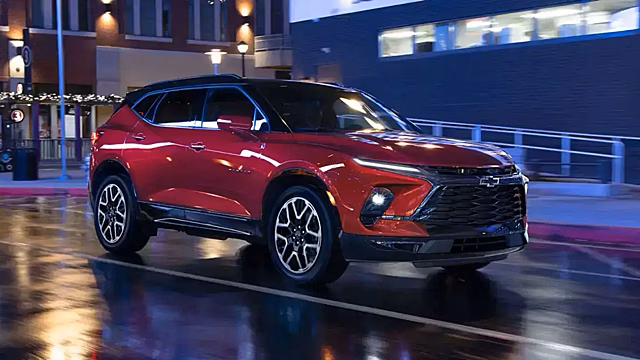 Обновленный Chevrolet Blazer начнет выпускаться в США уже в 2027 году