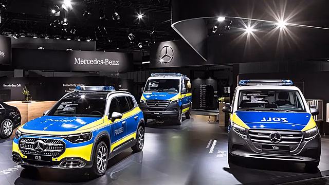 Mercedes-Benz показала электромобиль для полиции