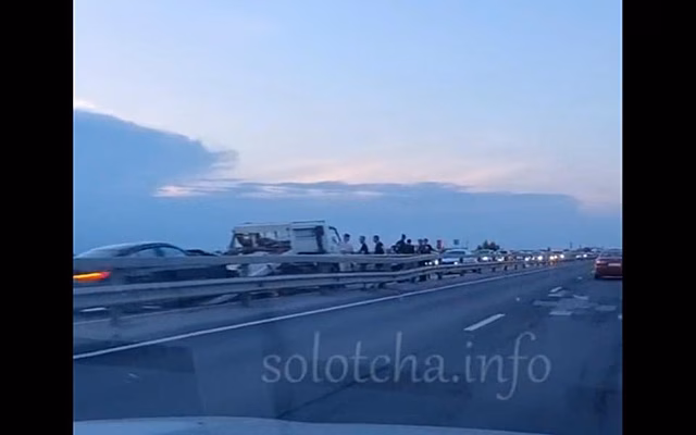 На Солотчинском шоссе под Рязанью произошла авария