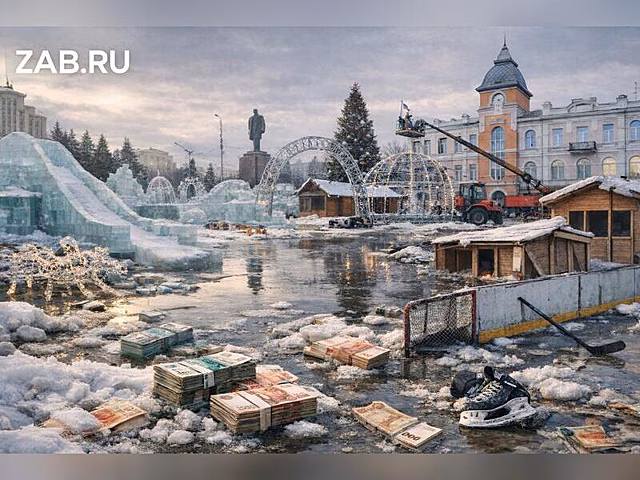 Новогодняя мишура Читы: сотни миллионов рублей, которые тают вместе со снегом
