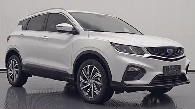 В сети рассекречен новый кроссовер Geely