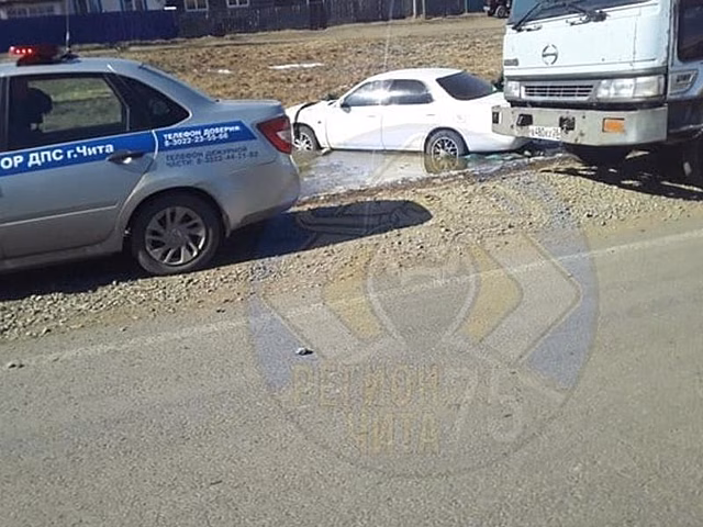 В ГИБДД рассказали о подробностях ДТП в Чите, в котором пострадала 11-летняя девочка