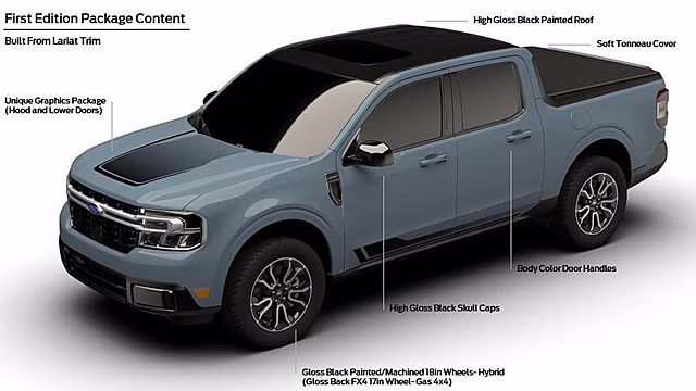 Новый Ford Maverick First Edition официально раскрыт
