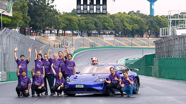Электромобиль Porsche Taycan Turbo GT установил рекорд на гоночной трассе Формулы-1