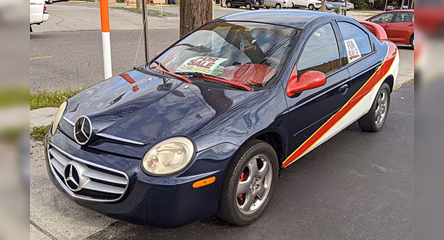 Энтузиаст выставил на продажу Dodge, модернизированный в Mercedes-Benz