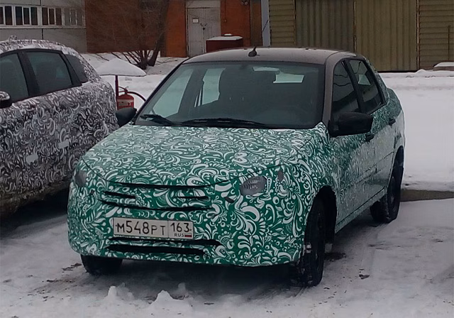 На «АвтоВАЗе» сфотографировали обновленную «Гранту»