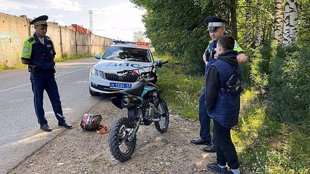 В каждой четвертой аварии с мотоциклом пострадал подросток