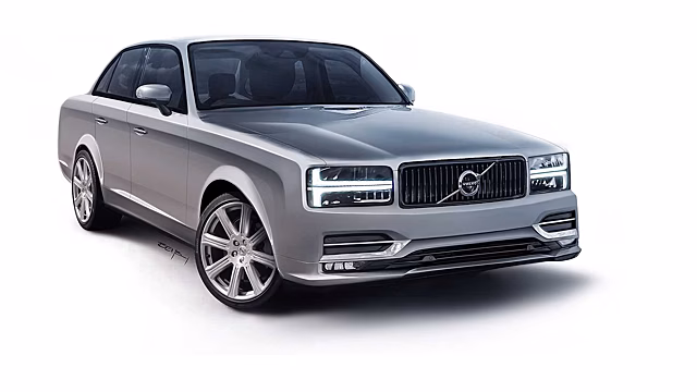 Рендер Volvo 240 показывает, что квадратное все еще в моде