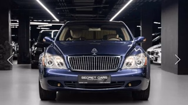 Редкий лимузин Maybach 62S из коллекции шейха выставили на продажу в РФ