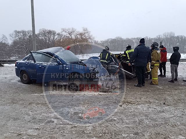 В тройном ДТП на трассе М-2 «Крым» под Курском погибла женщина