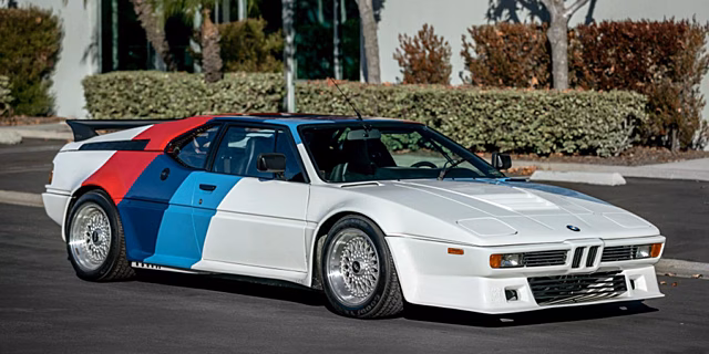 На аукцион выставили принадлежавший звезде «Форсажа» суперкар BMW M1