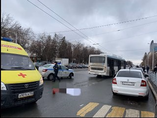 В Уфе автобус насмерть сбил 80-летню женщину на пешеходном переходе