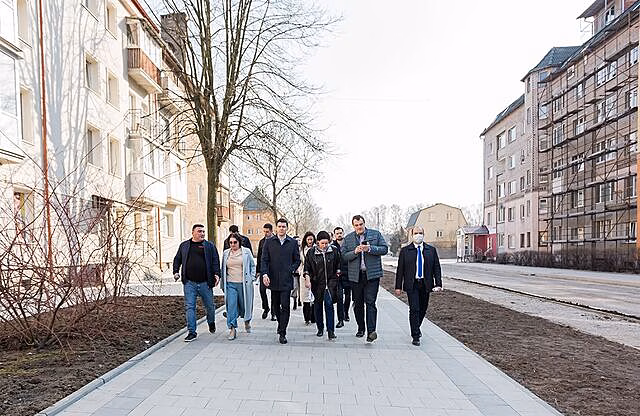 Капремонт на улицах Московского района Калининграда обещают закончить к осени