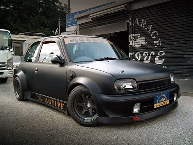 Тру-JDM: японский тюнинг для крошечного Nissan March K11