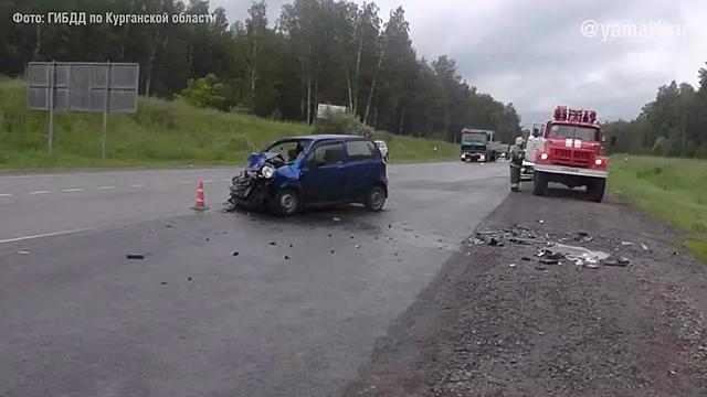Пассажир иномарки погиб в ДТП на Урале