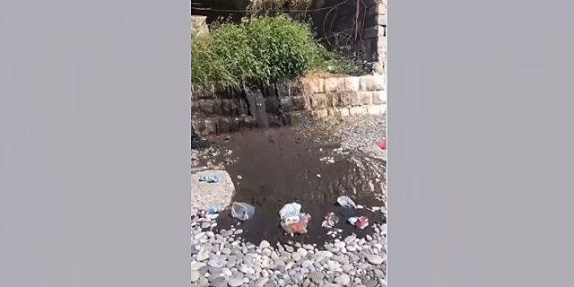 Жители Сочи сняли на видео, как нечистоты из канализации хлынули прямо на пляж