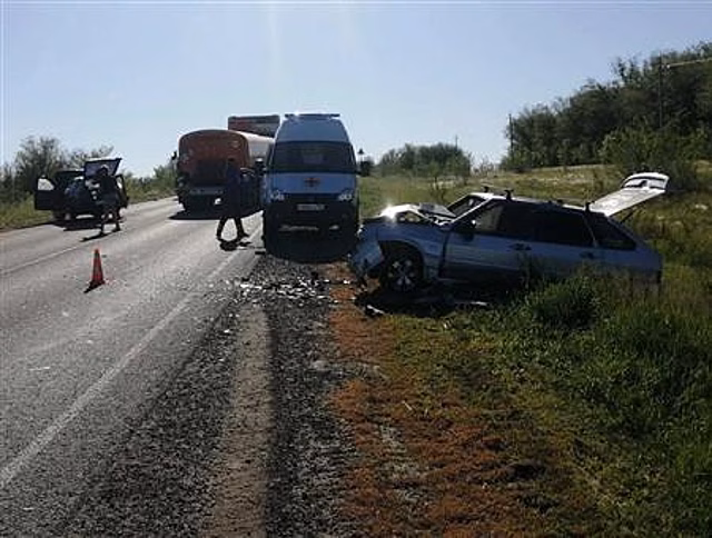 Два человека пострадали в ДТП на трассе под Самарой