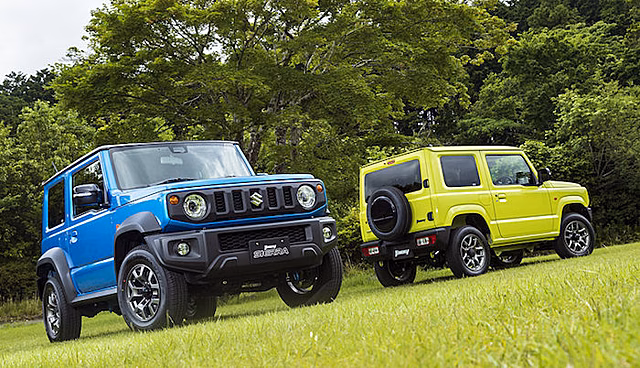 Четвертое поколение Jimny появится в РФ весной 2019 года