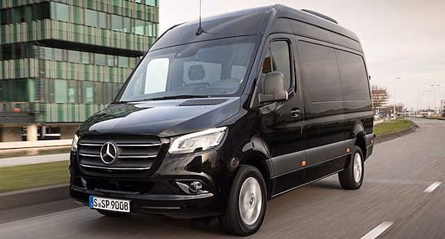 Mercedes выпустит электрическую версию фургона Sprinter