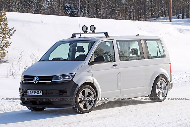 Удлиненная версия Volkswagen ID. Buzz 2024 года засветилась перед фотошпионами