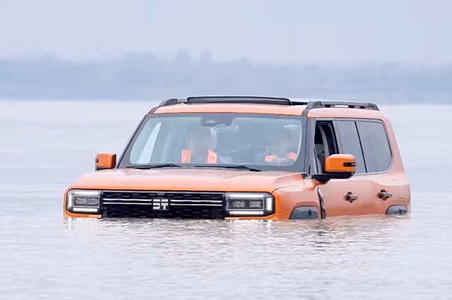 Jetour Zongheng G700 стал первым авто, пересекшим реку в КНР шириной 1,5 км