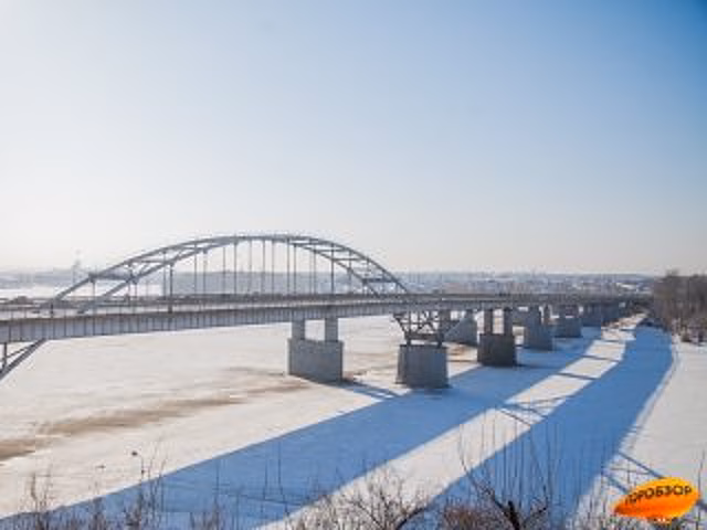 В Уфе на двое суток ограничат движение транспорта на Бельском мосту