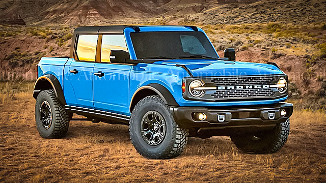 Ford расширит линейку нового Bronco версией с кузовом пикап