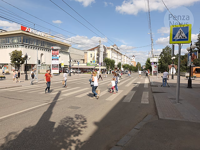 В Пензе дорогу вдоль фонтана перекроют в ночь на 6 июня