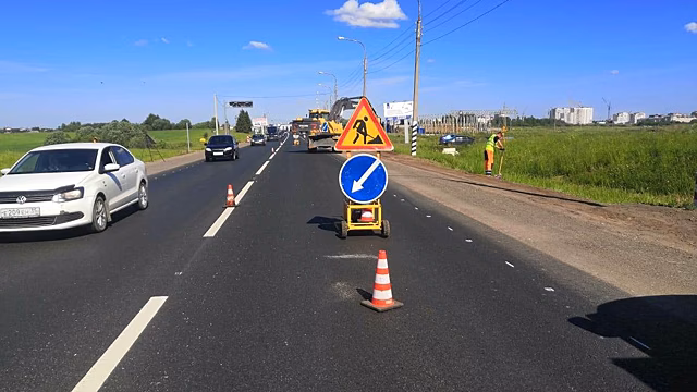 Под Вологдой на участке трассы М-8 «Холмогоры» временно ограничат движение автомобилей
