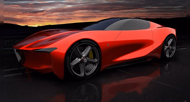 Alfa Romeo Montreal показали на рендерах