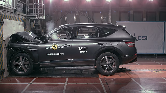 Genesis G80 и GV80 2021 года прошли краш-тесты Euro NCAP на 5 баллов