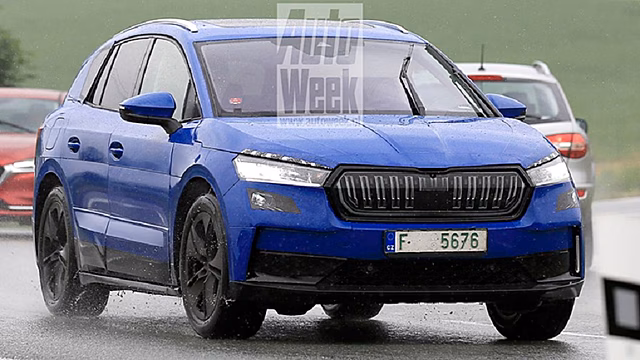 Электрический кросс Skoda Enyaq презентуют в этом году