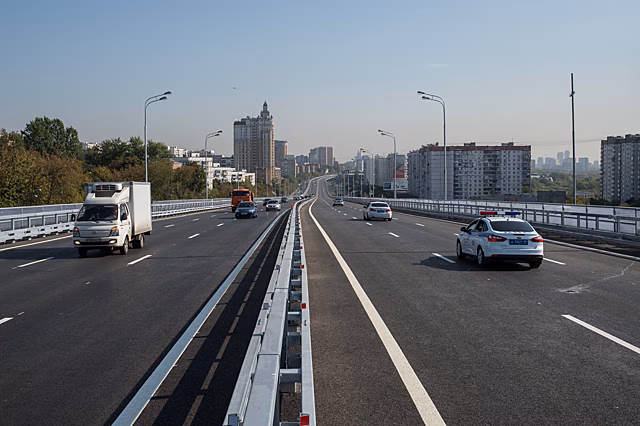 Время в пути по ЦКАД в районе Можайского шоссе сократится в 7,5 раза