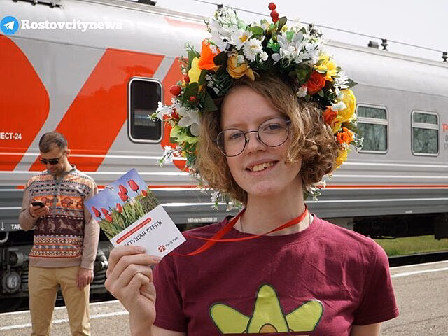 Туристический поезд "Цветущая степь" начнет курсировать 4 апреля