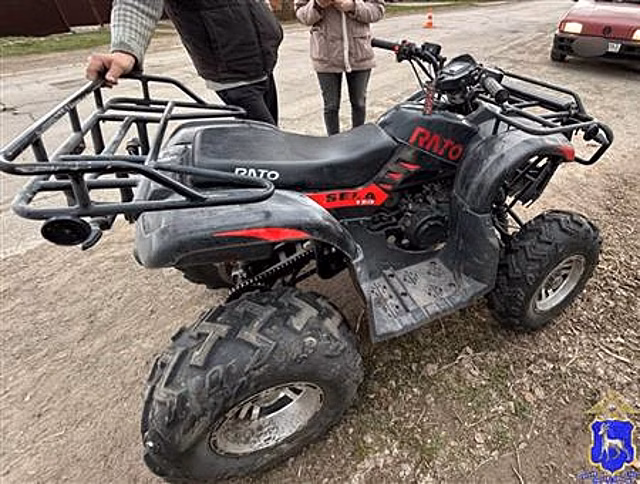 Житель Самарской области не смог совладать с квадроциклом и отправился в больницу