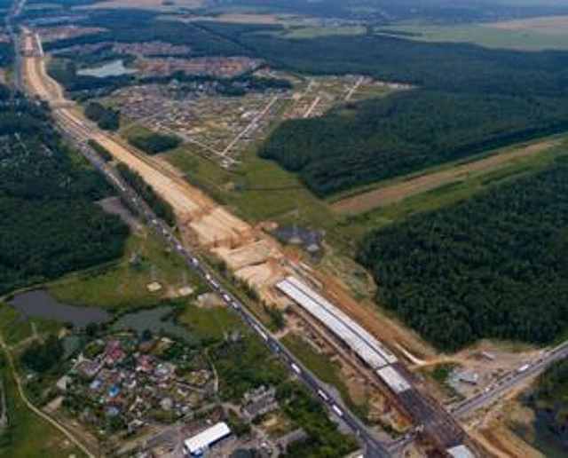 В Подмосковье построят участок ЦКАД с транспортными развязками, мостами и путепроводами